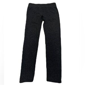 💜 Lemon Black & Gray Heathered Leggings | M/M | Athleisure